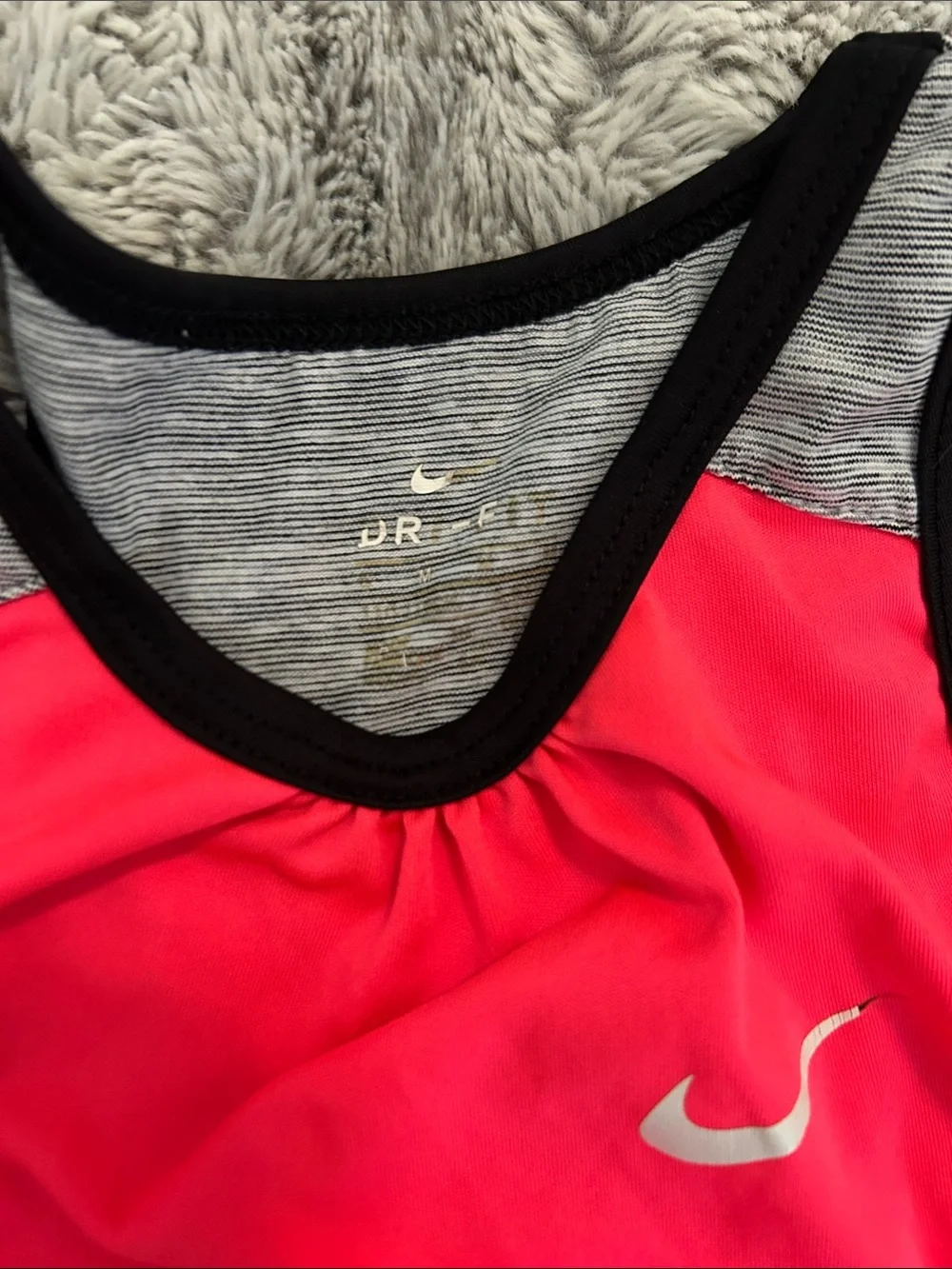 Nike Girls Dri-FIT Tank Top & Shorts 2-Piece Athletic Set Size 6